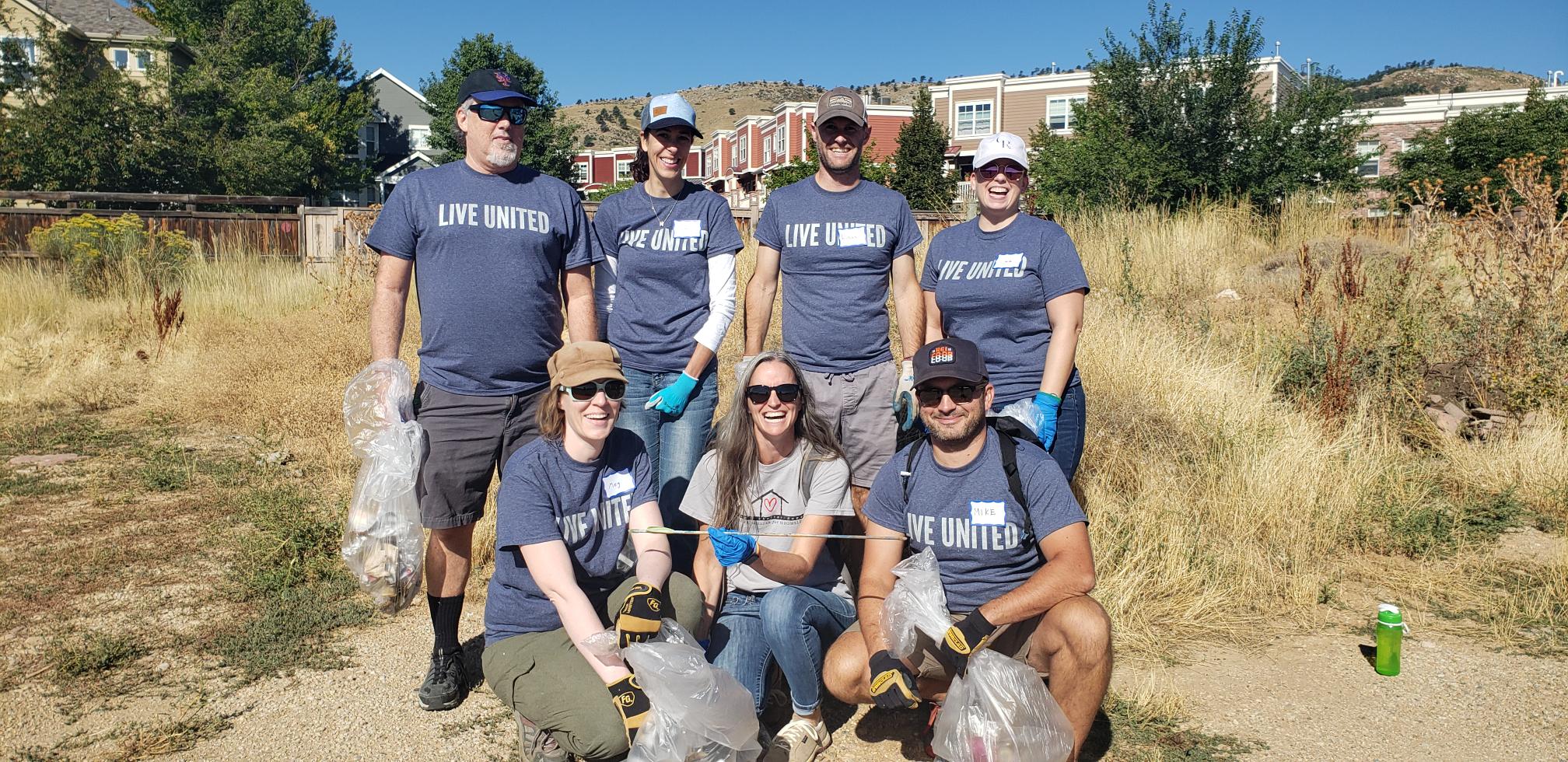 Day of Caring volunteer event with Foothill United Way - Mile High United Way