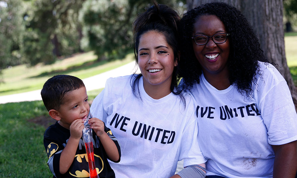 Participants in Mile High United Way's Bridging the Gap program in Metro Denver, a support program young adults exiting the child welfare system.