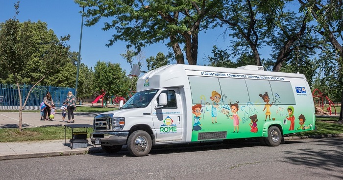 Mile High United Way and Right on Mobile Education launch the first mobile preschool in the City and County of Denver