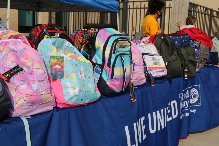 Our 2021 Back to School Bash provides new backpacks and supplies for hundreds of students in Metro Denver each year