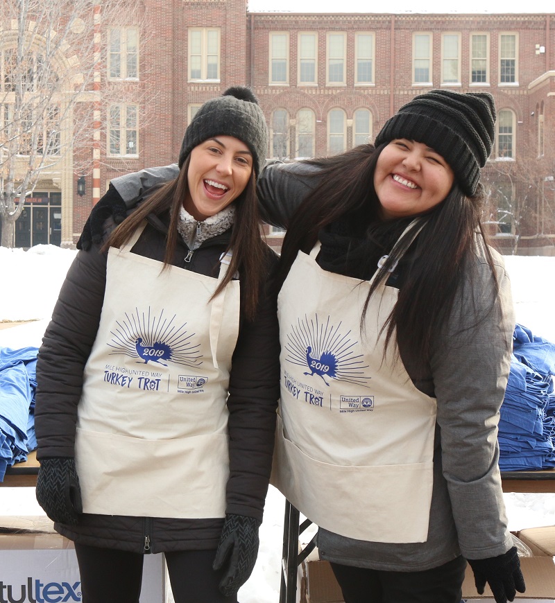 Turkey Trot Run in Denver Mile High United Way