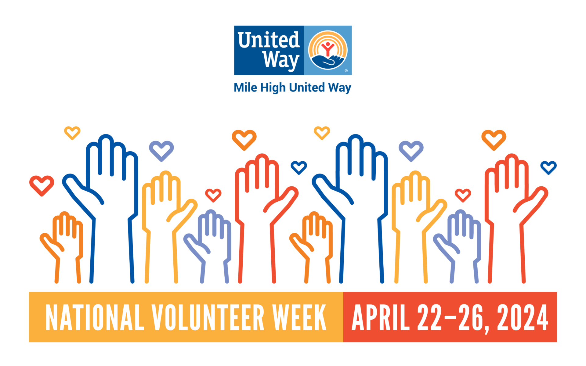 National Volunteer Week 2024 Mile High United Way