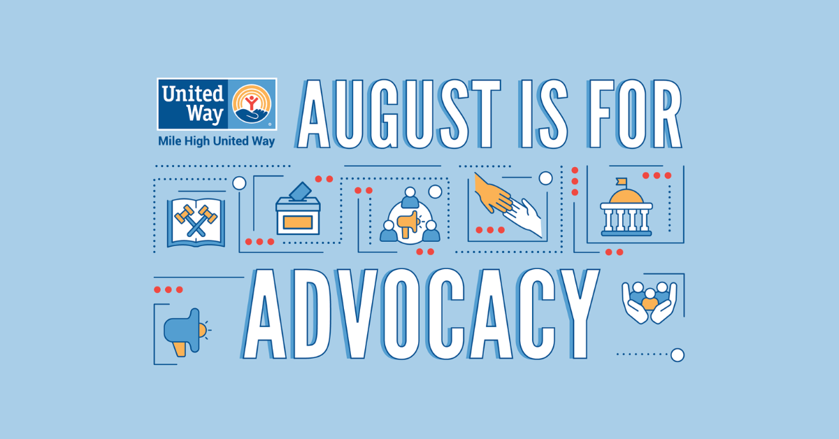 August is for Advocacy - Advocate with Colorado families